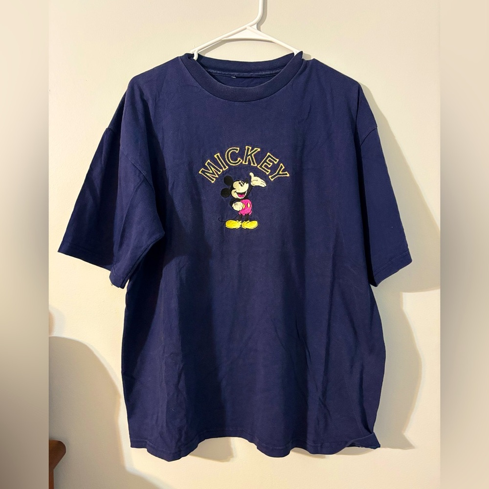 Navy Mickey Mouse T-Shirt